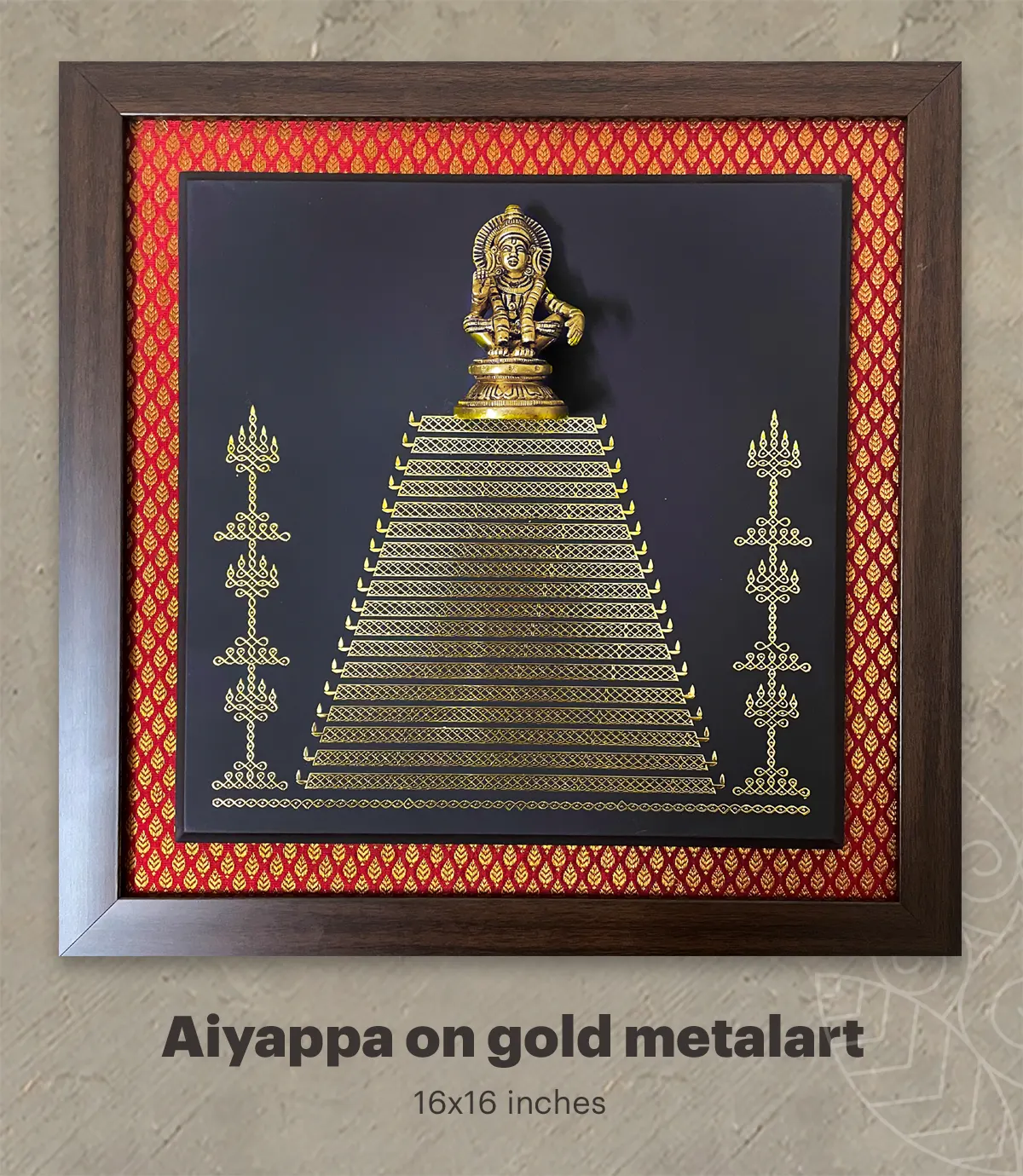 Aiyappa on Gold (16x16)