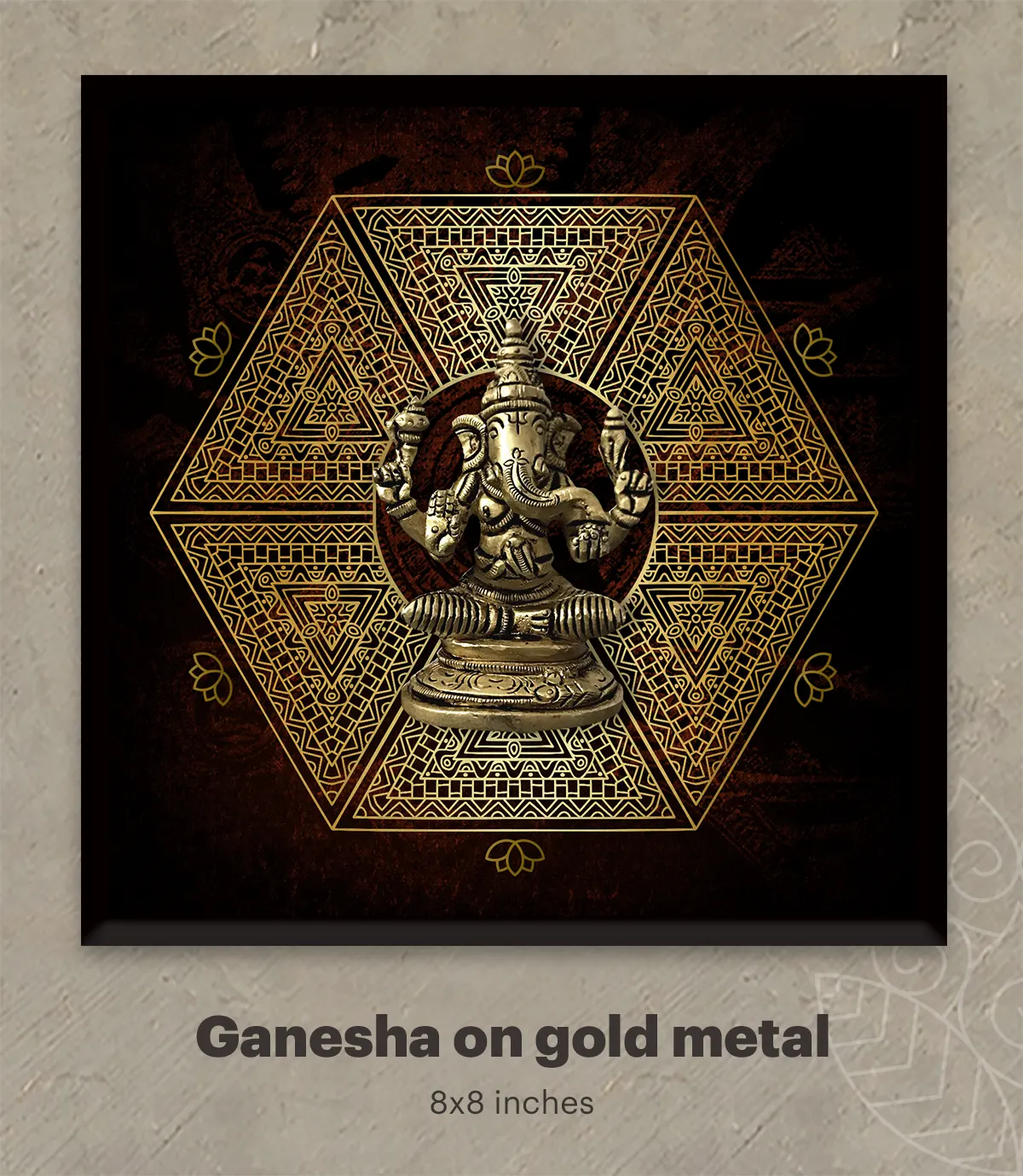 Ganesha on Gold