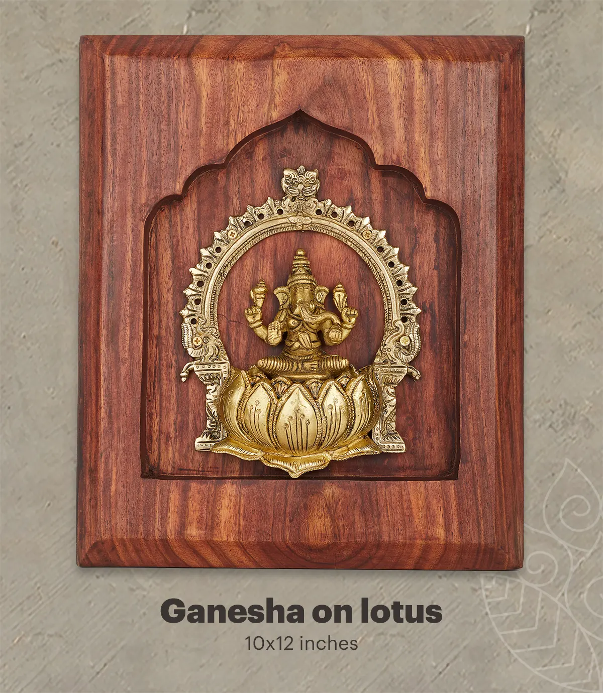 Ganesha on Lotus